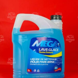 MEGA 1 Lave-Glace Toutes Saisons – Liquide de Nettoyage pour Pare-Brise (5L)