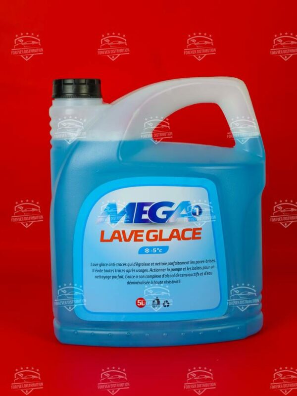 MEGA 1 Lave-Glace Toutes Saisons – Liquide de Nettoyage pour Pare-Brise (5L) - Image 3