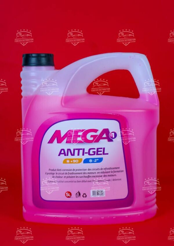 MEGA 1 Anti-Gel – Protection efficace pour circuits de refroidissement (5L) - Image 3