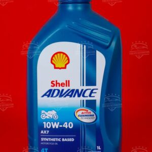 Huile Moto Shell Advance AX7 10W-40 4T