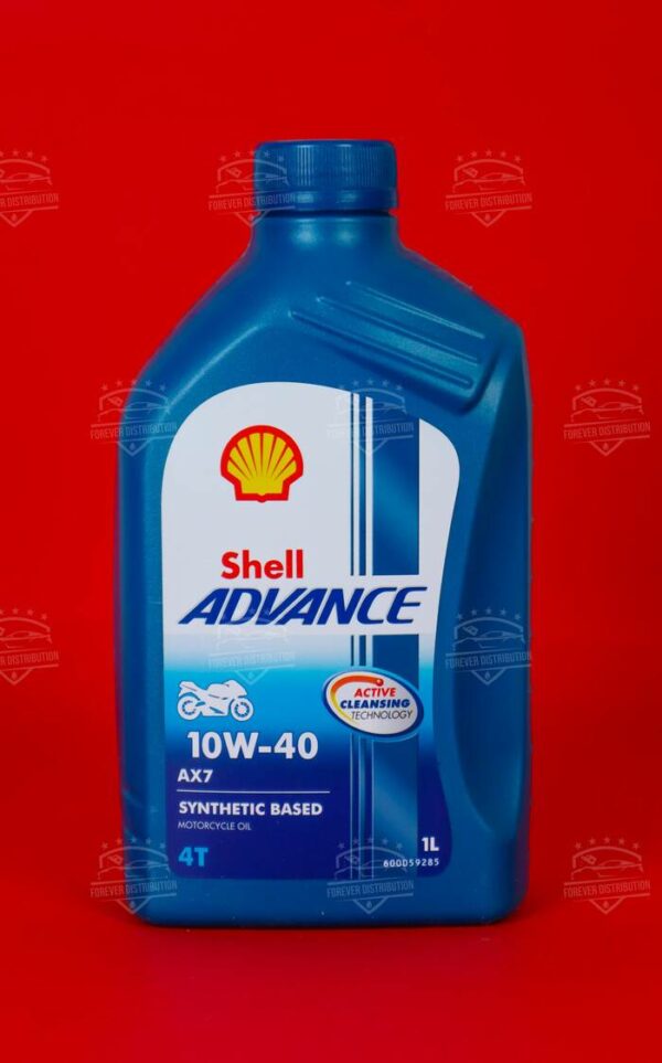 Huile Moto Shell Advance AX7 10W-40 4T