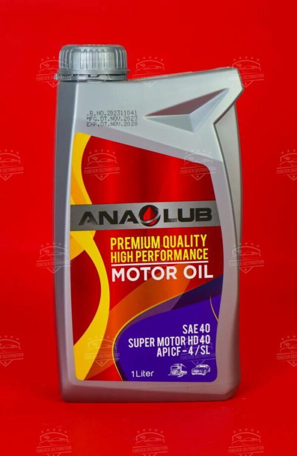 Huile Moteur Haute Performance ANACLUB SAE 40