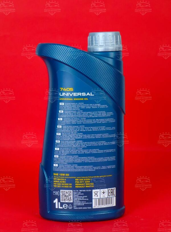 Huile Moteur Universelle MANNOL 15W-40 - Image 2