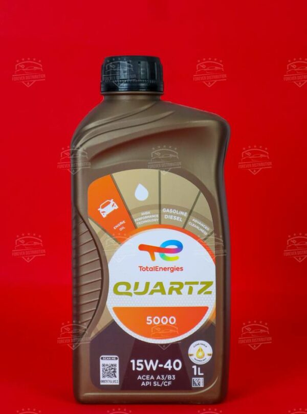 Huile Moteur TotalEnergies Quartz 5000 15W-40