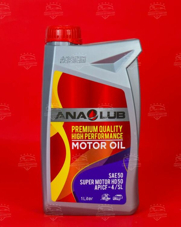 ANA LUB SAE 50 Super Motor HD50 – Huile Moteur Haute Performance
