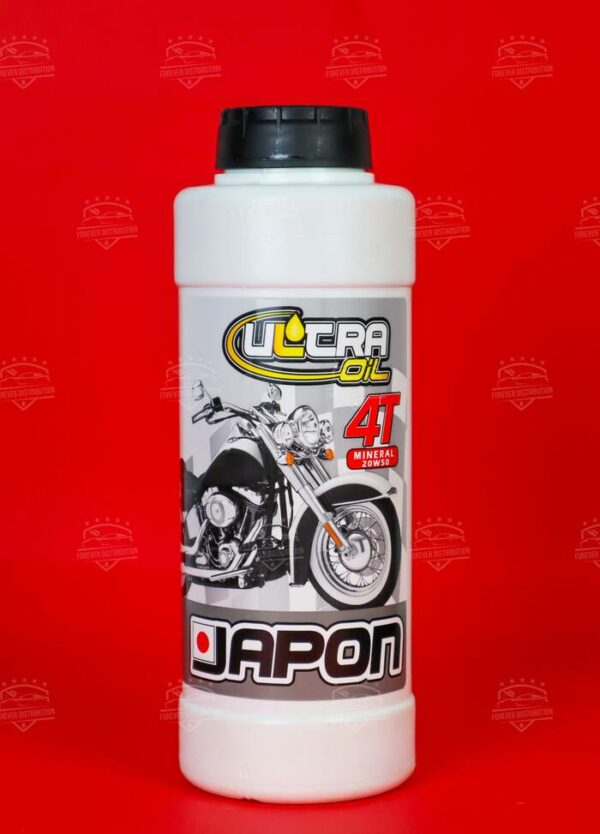 Ultra Oil 4T 20W50 Minéral – Huile Moteur pour Moto